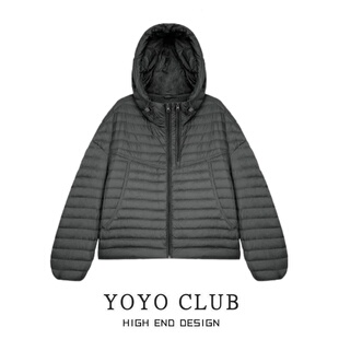 品牌折扣胖MM大码 连帽压格加厚棉衣2025秋冬高级感洋气保暖外套女