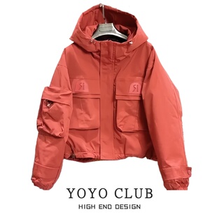 韩版 百搭外套2026春新款 宽松显瘦休闲冲锋衣 时尚 品牌折扣胖MM大码