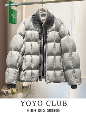 品牌折扣胖MM美式复古高级感时髦棉服2025秋冬季小众宽松保暖外套