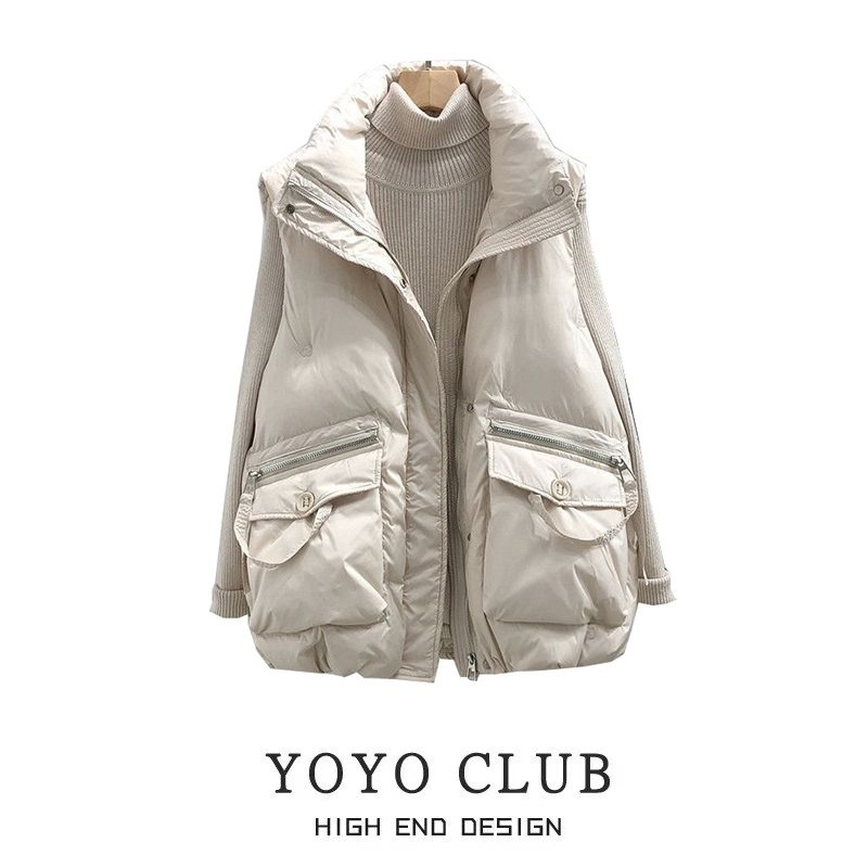 品牌折扣捡漏大码秋冬羽绒棉服马甲女加厚立领马夹宽松面包服外套,女装/女士精品,马夹,淘宝优惠券,粉丝福利购,淘宝优惠卷