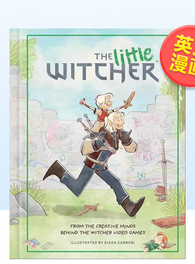 【现货】小巫师The Little Witcher英文漫画图书精装进口原版书Giada Carboni   Random House Worlds