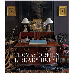外版 House 托马斯·奥布莱恩 Library O‘Brien 书籍Thomas 进口原版 工作室精装 图书馆之家英文室内设计师 预售