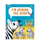 the Live 动物生存方式 我要加入兽群 现货 Herd英文儿童绘本动物生态环保Saskia Animals Hap How Gwinn精装 Joining