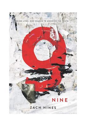 【现货】九个Nine英文青少年读物HINES ZACHHarperTeen6-9岁进口原版书9780062567239