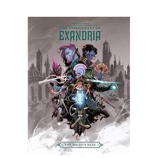 【预售】关键角色:埃克桑德里亚编年史传奇九人团(精装)Critical Role: The Chronicles of Exandria The Mighty Nein英文插画