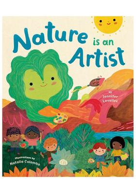 【现货】大自然艺术家Nature is an Artist英文儿童艺术启蒙Jennifer Lavallee平装Greystone books3-6岁进口原版书9781771 6505