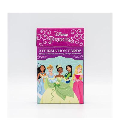【预售】迪斯尼卡片DISNEY PRINCESS AFFIRMATION CARDS英文文创卡牌卡牌进口原版书Jessica Ward Insight Editions
