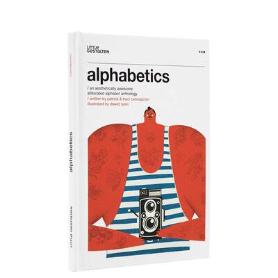 【现货】美学字母表Alphabetics英文儿童趣味精装Little Gestalten6-9岁进口原版书9783899557282