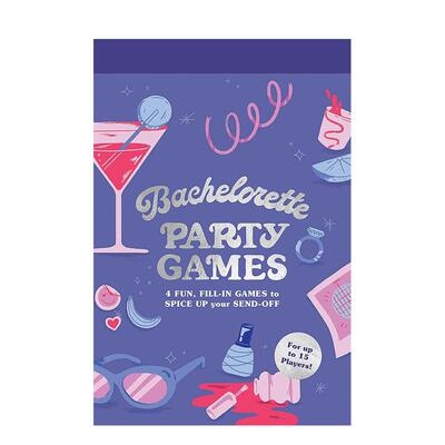 【现货】单身聚会小游戏Bachelorette Party Games英文文创卡牌Chronicle精装Chronicle Books进口原版书9781797213811