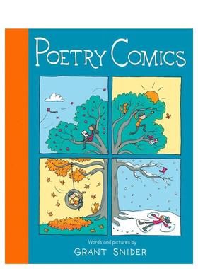 【现货】诗歌漫画 查尔斯舒尔茨奖得主Grant Snider平装Poetry Comics英文漫画图书Grant Snider平装Chronicle Books进口原版书97