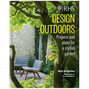 花园计划英文建筑设计园林景观进口原版 Outdoors 预售 时尚 for 图书RHS RHS户外设计 Projects Design Stylish Plans