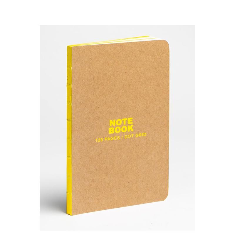牛皮纸黄色小型子弹笔记 Kra