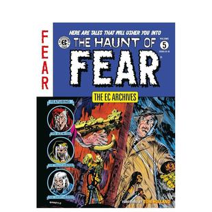 困扰卷5英文漫画进口原版 WesslerDark 5Carl Haunt 预售 EC档案恐惧 The 图书14岁以上平装 Volume Fear Archives