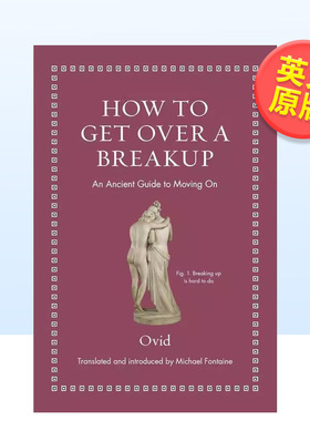 【现货】【How to轻哲学系列】忘记一段恋情How to Get Over a Breakup英文社会科学Ovid 精装Princeton University Press进口原版