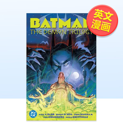 【预售】【DC Comics】蝙蝠侠恶魔三部曲2025 版Batman: The Demon Trilogy (2025 Edition)英文漫画图书Mike Barr精装进口原版书