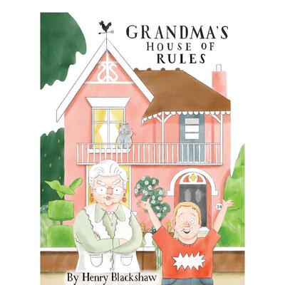 【预售】奶奶家的规矩Grandma‘s House of Rules英文儿童绘本自我认知情绪管理 Henry Blackshaw Page精装Cicada6-9岁进口原版书