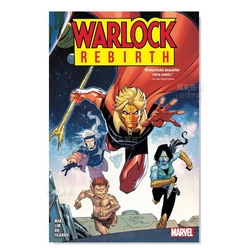 【预售】【Marvel】术士重生英文漫画简装进口原版书WARLOCK: REBIRTH Ron Lim  Ron Marz