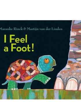 【现货】我被踩到了I Feel a Foot!英文儿童绘本插画师Maranke Rinck精装Lemniscaat3-6岁进口原版书9781788070362