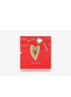 【现货】在我心中 情感之书礼品版In My Heart英文儿童绘本自我认知情绪管理Jo Witek精装Abrams Appleseed6-9岁进口原版书978141