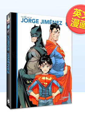 【预售】【Clover Press】Jorge Jimenez的DC艺术The DC Art of Jorge Jimenez英文漫画Jorge JiménezClover Press精装进口原版书