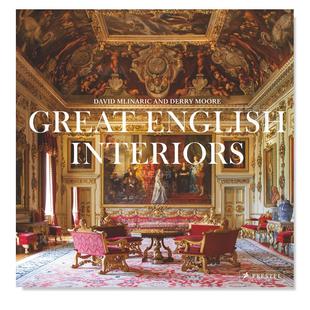外版 英国室内设计：16 进口原版 20世纪英文建筑风格 与材料构造设计精装 书籍Great 现货 English Interiors