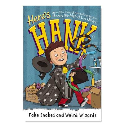 【预 售】这是汉克 4英文儿童章节书进口原版书HERE’s HANK 4平装Henry Winkler Random House (US)