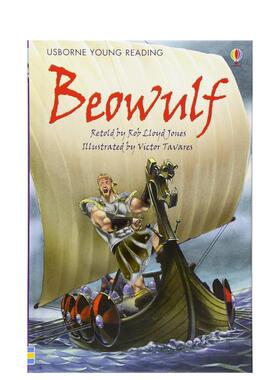【预售】【Usborne分级阅读3】贝奥武夫英文儿童分阶阅读进口原版外版书精装3-6周岁BeowulfUsborneUsborne children’s books