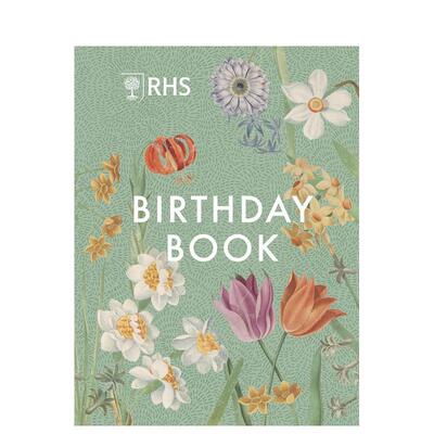 【预售】皇家园艺学会生日纪念册礼物书RHS Birthday Book英文生活综合Royal Horticultural Society精装进口原版书Frances Linco