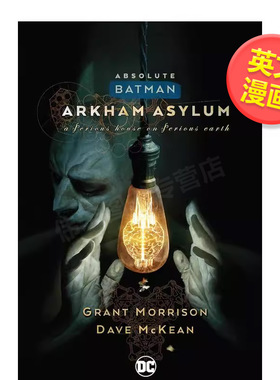 【现货】【DC Comics】蝙蝠侠阿卡姆疯人院（新版）英文漫画精装进口原版书Absolute Batman: Arkham Asylum (New Edition)
