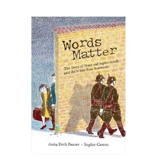 【现货】字斟句酌Words Matter英文儿童绘本虚构类Anita Fitch Pazner精装Groundwood Books进口原版书9781773069708