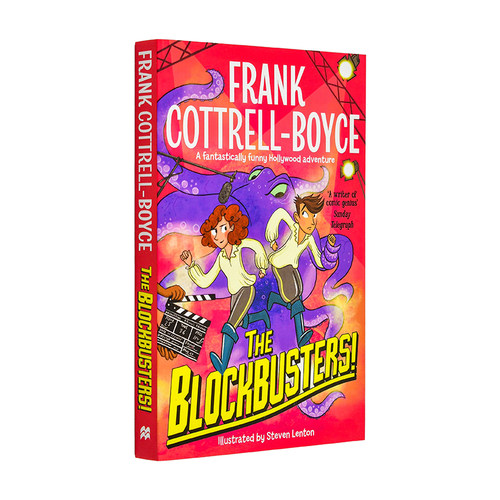【预售】【英国儿童文学桂冠得主Frank Cottrell-Boyce】大片来了The Blockbusters!英文儿童章节书Cottrell-Boyce FrankMacmilla
