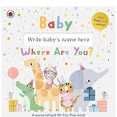 预售 宝贝你在哪里英文儿童趣味进口原版 外版 书Ladybird纸板书3岁 6岁BabyWhereAreYouLadybird