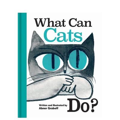 【现货】猫咪能做什么What Can Cats Do?英文儿童绘本人际关系Abner Graboff精装Bodleian Library进口原版书9781851244935