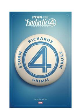 【预售】【Marvel】漫威影业 神奇四侠首启征程 海报典藏集Marvel Studios' The Fantastic Four英文漫画图书Marvel Studios平装M