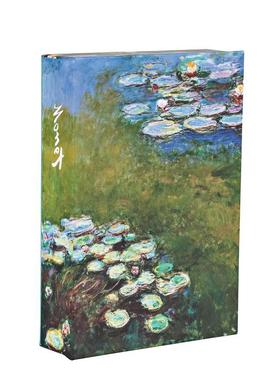 【预售】莫奈问候卡Monet Flip Notecards英文文创卡牌teNeues盒装teNeues进口原版书9781623257286