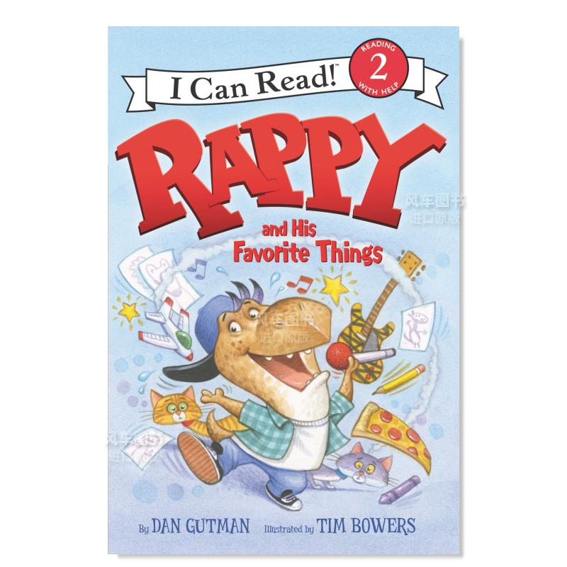 【现货】Rappy和他*喜欢的东西英文儿童分阶阅读进口原版书Rappy and His Favorite Things Gutman著Harpercollins出版