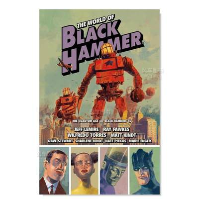 【预 售】黑锤世界 总集卷2 The World of Black Hammer Omnibus Volume 2英文漫画原版图书外版进口书籍Jeff Lemire, Ray Fawkes,