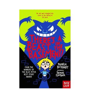 Izzy There’s 预售 13地下室里藏怪兽 Basement Butc the and 伊兹和朋友们 Beast Friends 英文儿童桥梁书Pamela