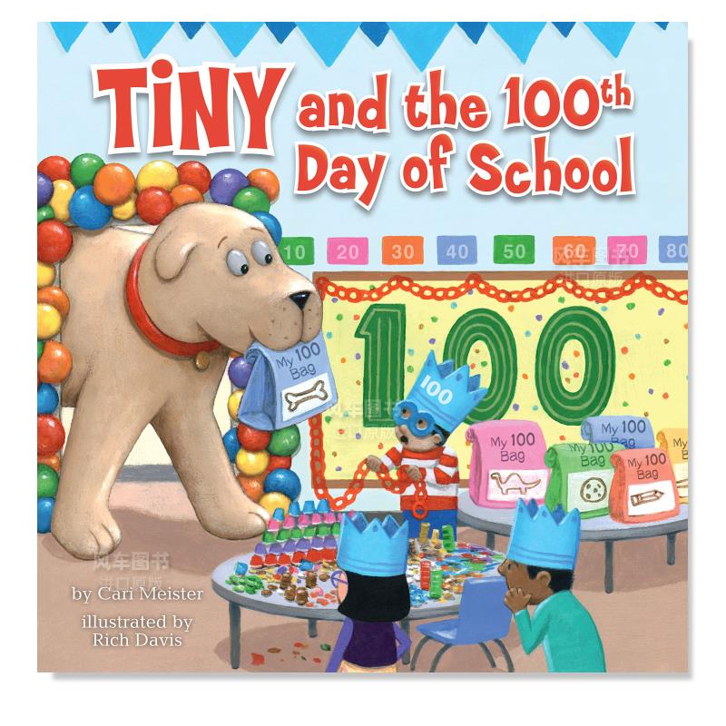 【现货】小小上学100天 Tiny 100Th Day Of School儿童绘本英文原版图书进口书籍