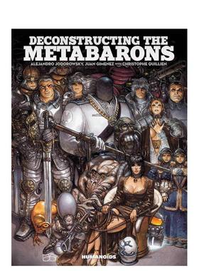 【预售】解构合金男爵英文漫画进口原版书14岁以上Deconstructing The Metabarons CHRISHE QUILLIENHumanoids