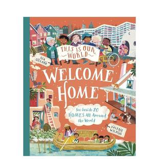 【现货】这是我们的世界—欢迎回家This Is Our World – Welcome Home英文儿童绘本交通工具城市人文Turner精装Macmillan Childr