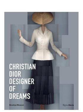 【预售】迪奥梦之设计师英文时尚设计师品牌进口原版书Christian Dior: Designer of Dreams精装14岁以上Maureen FooterRizzoli
