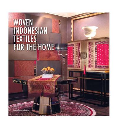 【现货】印度尼西亚的传统家装面料Woven Indonesian Textiles for the Home英文室内设计空间与装饰Cita Tenun Indonesia精装BAB