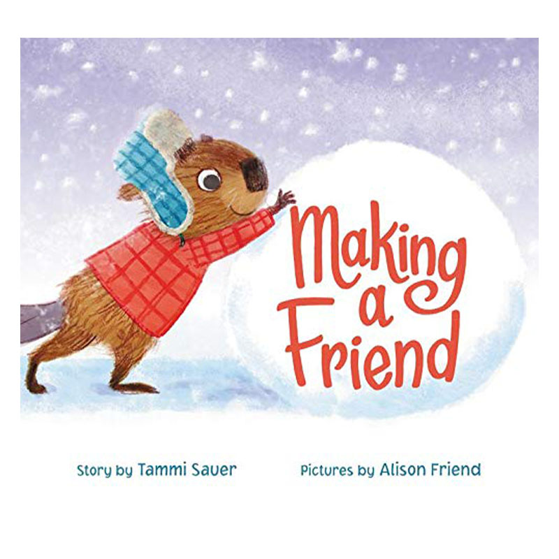 【现货】做一个朋友英文儿童绘本人际关系进口原版书Making a Friend Sauer著Harpercollins出版