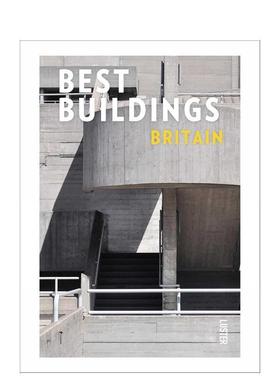 【预售】英国建筑优选Best Buildings - Britain英文建筑设计建筑风格与材料构造Matthew Freedman平装Luster进口原版书978946058