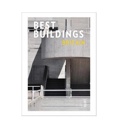 【预售】英国建筑优选Best Buildings - Britain英文建筑设计建筑风格与材料构造Matthew Freedman平装Luster进口原版书978946058