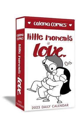 【现货】《卡塔纳漫画》有爱的瞬间-2023年日历豪华版Catana Comics Little Moments of Love 2023 英文文创Catana Chetwynd Simo
