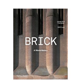 【预售】砖墙建筑Architecture in BRICK英文建筑设计建筑风格与材料构造Will Pryce精装Thames 进口原版书9780500343197