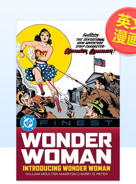 【现货】【DC Comics】神奇女侠神奇女侠登场【DC Finest】Wonder Woman英文漫画图书William Moulton Marston平装进口原版书9781