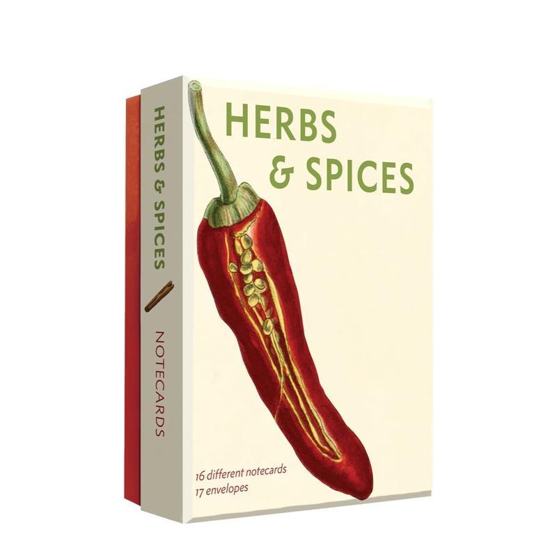 香草与香料详细记事卡套装 He
